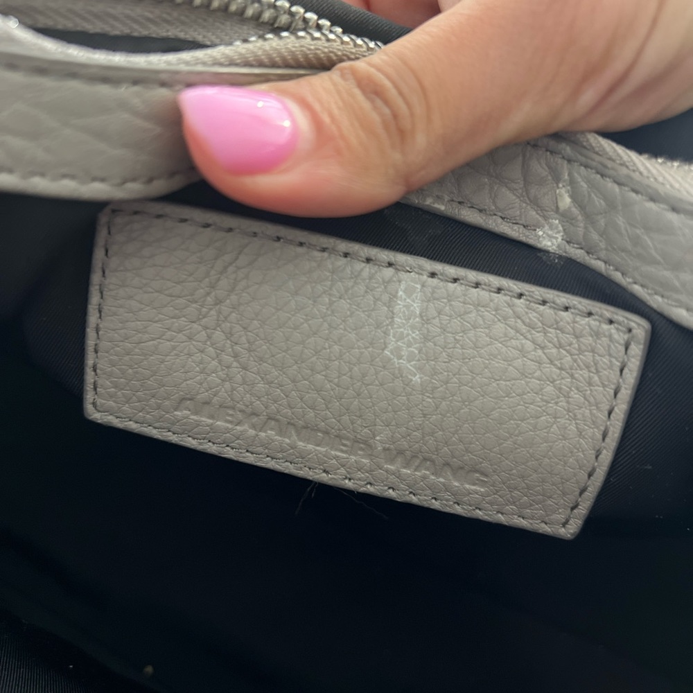 Alexander wang grey bag